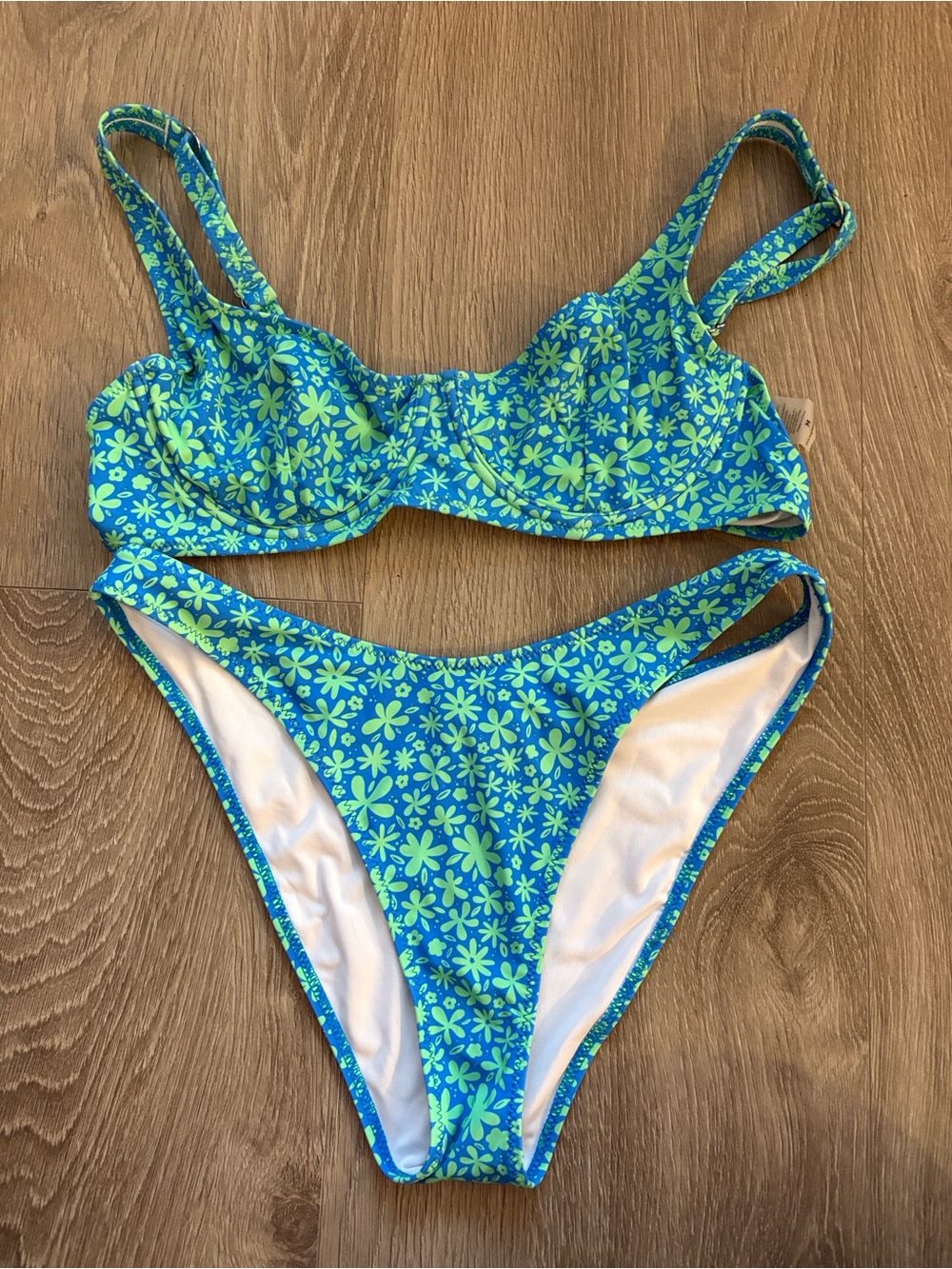 Bright Swimwear floral bikini set